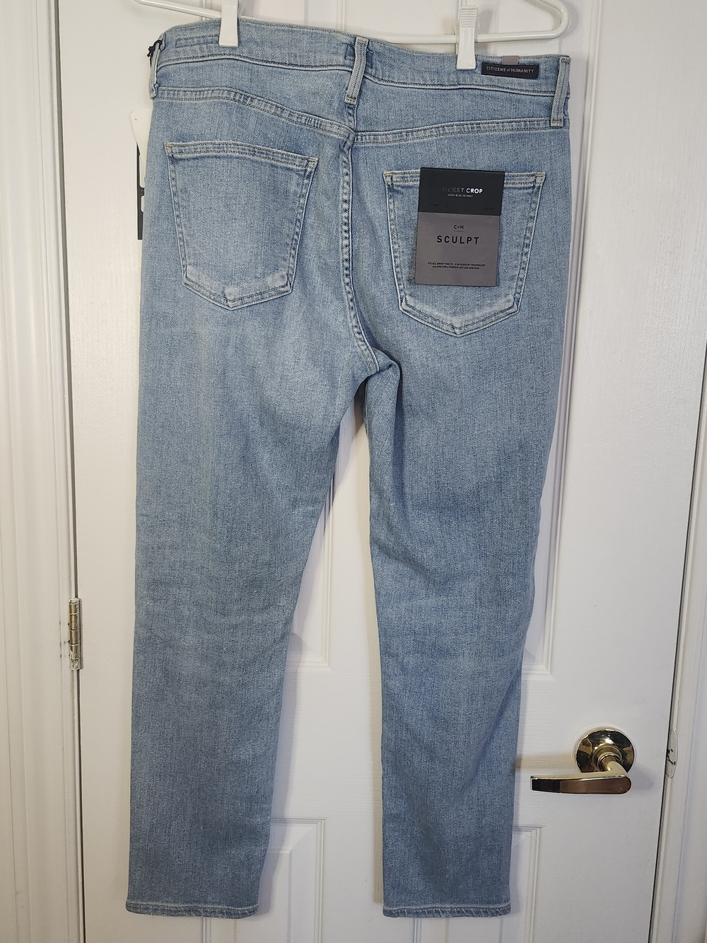 Citizens Of Humanity  Rocket Crop Jeans Size 32 - Picture 5 of 6